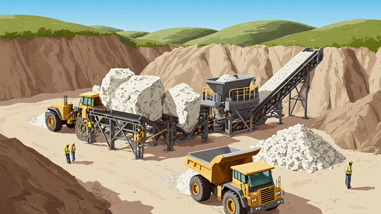 How Calcium Carbonate Boosts Production of Desulfurization Agents