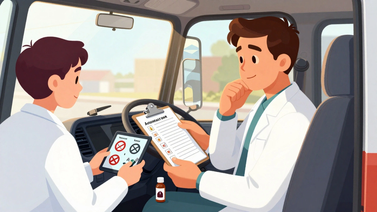 Commercial Driving and Medications: What You Must Know for Safety and Compliance