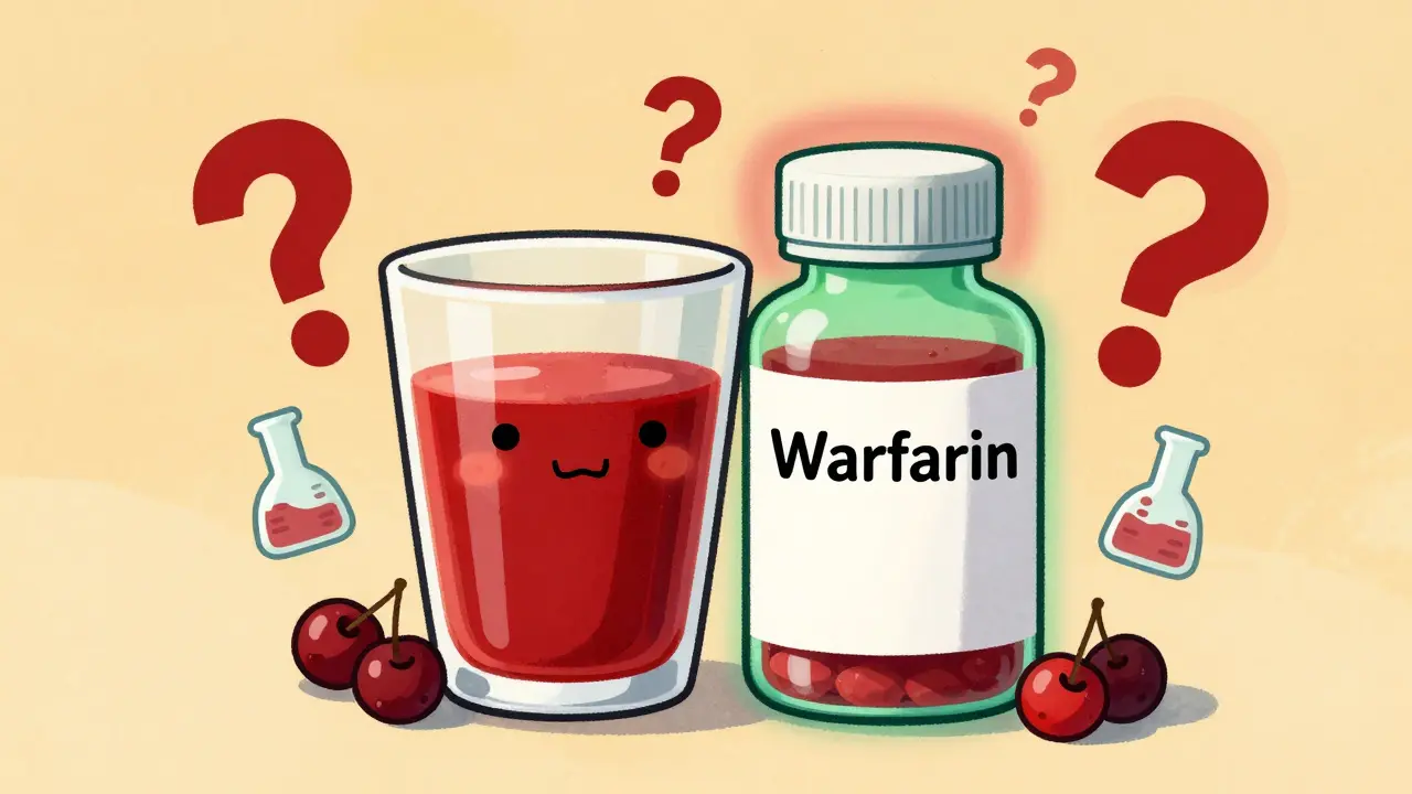 Cranberry Juice and Medications: What You Really Need to Know