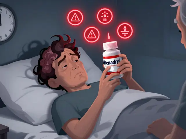 Nighttime Sleep Aids with Diphenhydramine: Risks and Safer Alternatives