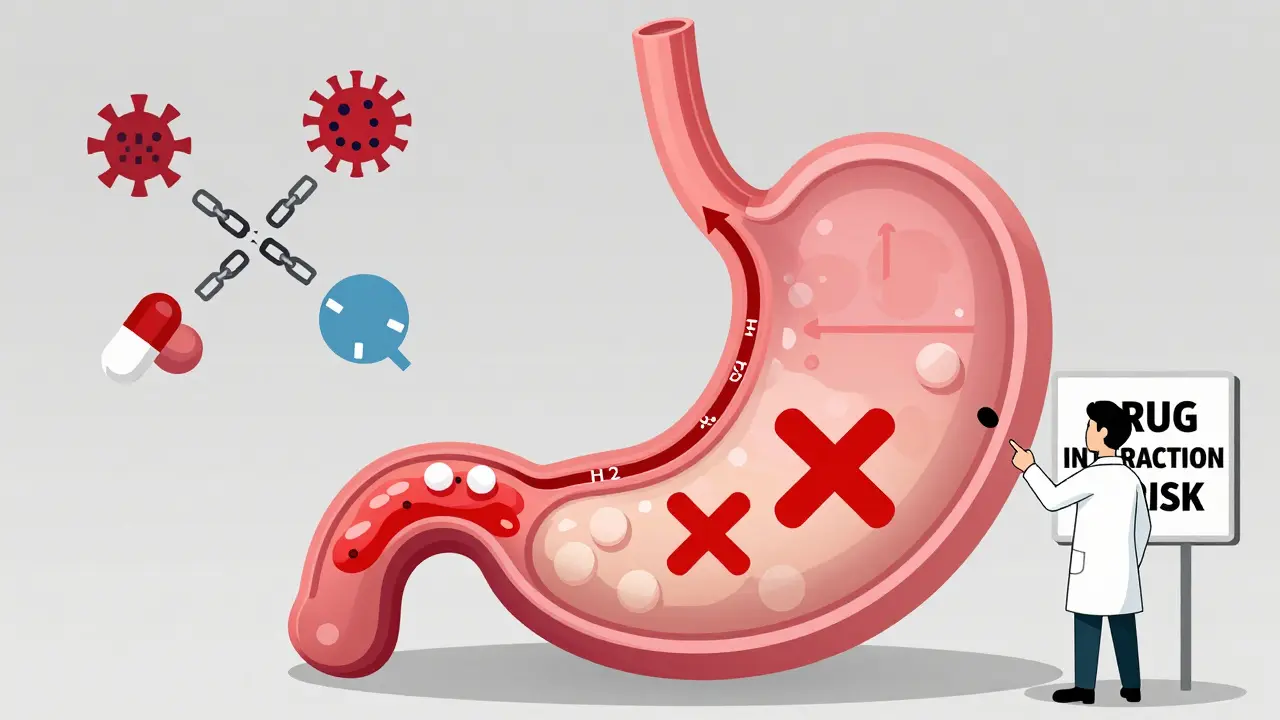 Acid-Reducing Medications: How They Interfere with Other Drugs