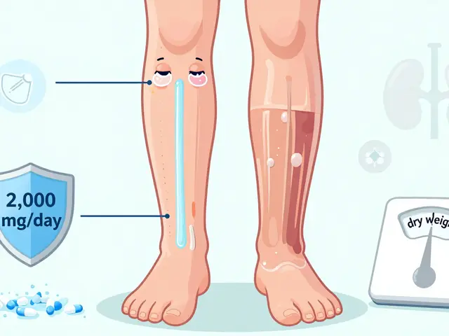 Edema in CKD: How Diuretics, Salt Restriction, and Compression Therapy Work Together