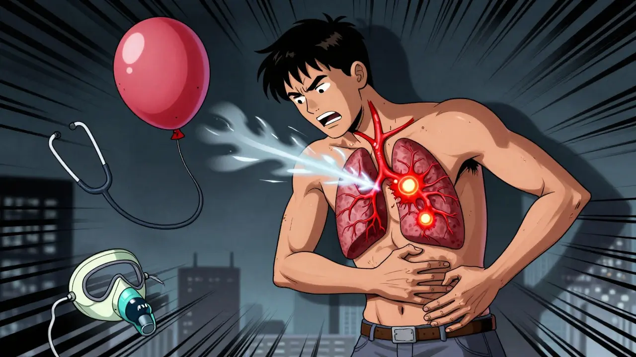 Pneumothorax: Recognizing Collapsed Lung Symptoms and Emergency Care